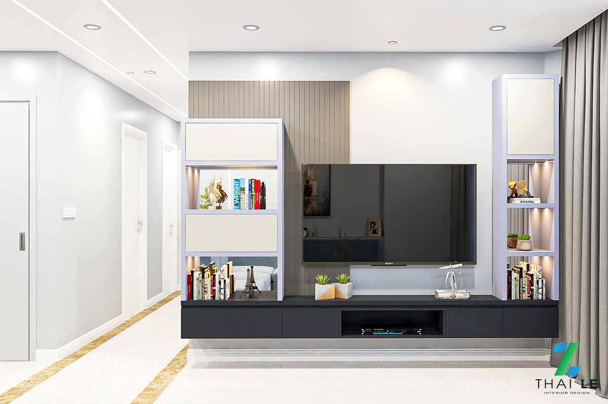 Thiết kế nội thất căn hộ Hà Đô Centrosa Garden - 120m2